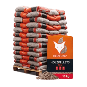 Holzpellets ENplus A1 6 mm – 65 × 15 kg – Hartholz