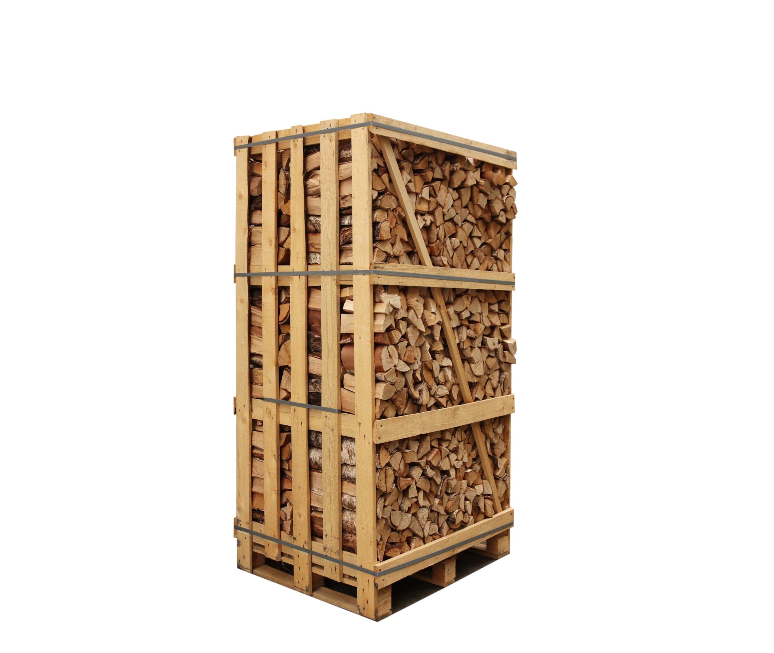Kaminholz Buche-Hainbuche ofentrocken auf Palette