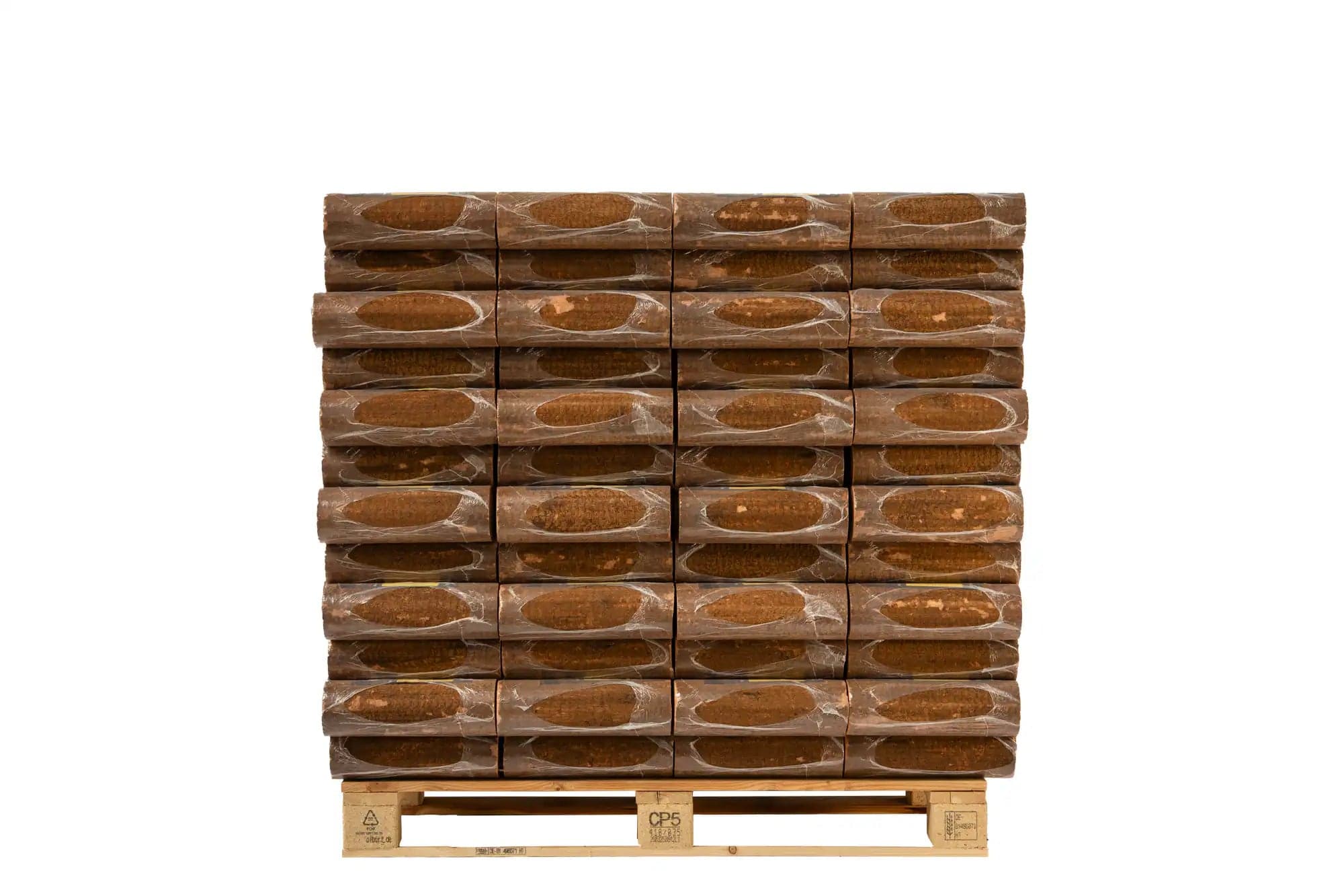 Pollmeier Premium Plus Buchenholzbriketts PEFC zertifiziert Palette 960 kg - 1 Palette