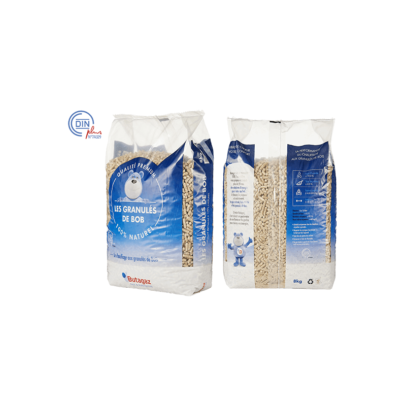 Butagaz Holzpellets, 126 x 8 kg Säcke