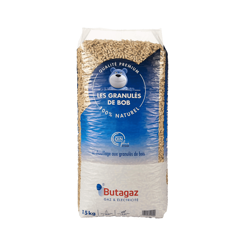 Butagaz Holzpellets, 66 Säcke à 15 kg