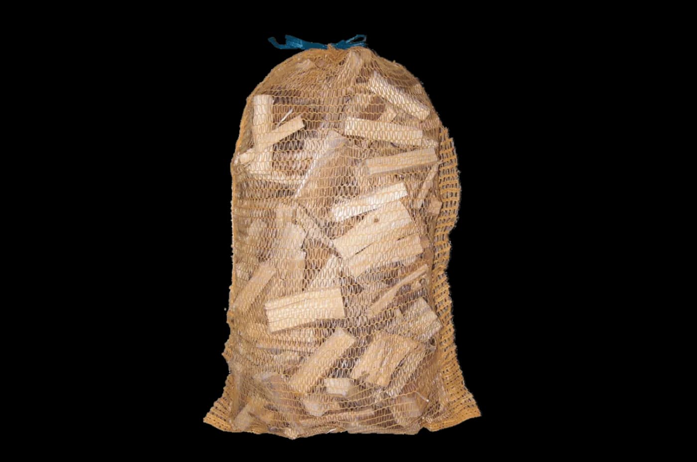 Probierpaket: 4 Holzarten – 25 cm – Luftgetrocknet (< 20 %) – Sack