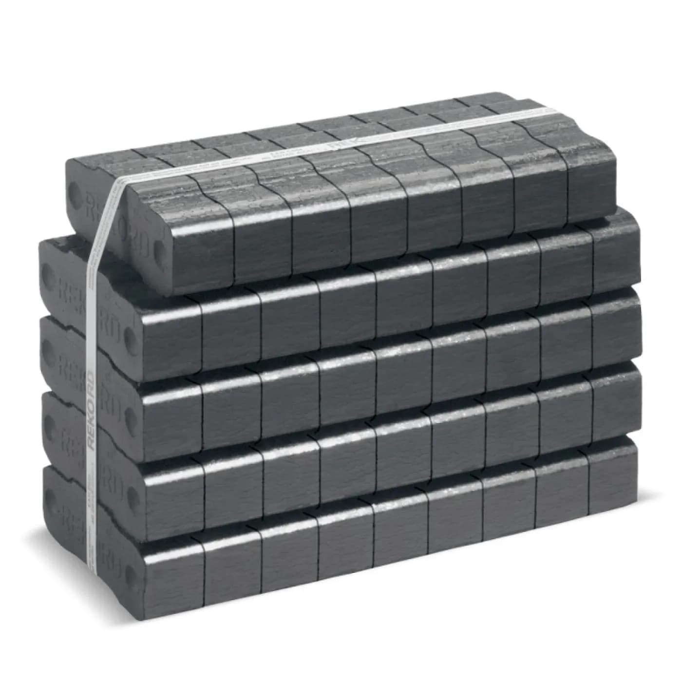 Rekord Braunkohlebriketts 1000 kg Palette 40 × 25 kg – Palette