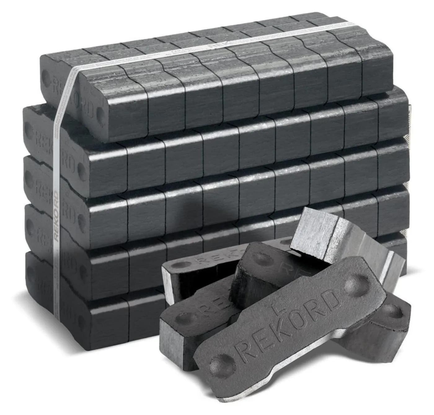 Braunkohle Briketts 25–60 mm 40 × 25 kg Rekord