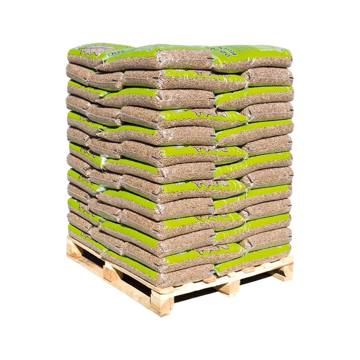 Holzbrx Eichenpellets 975 kg (65 x 15 kg)