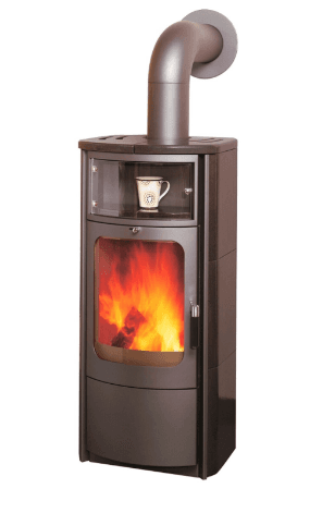 Hark Opera-B Kachel Kaminofen 7 kW Meteor-Schwarz