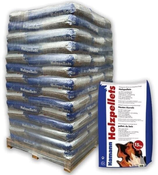 Hamann Holzpellets ENplus A1 1050 kg (70 x 15 kg)