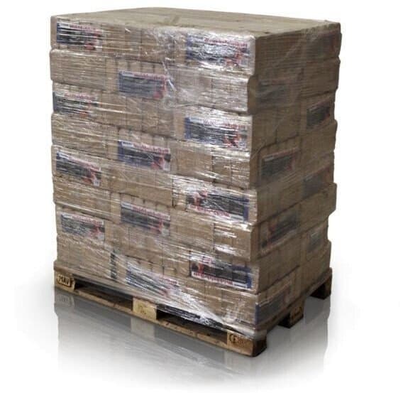 RUF Weichholzbriketts 960 kg Palette – 96 x 10 kg Nadelholzbriketts für Kaminöfen