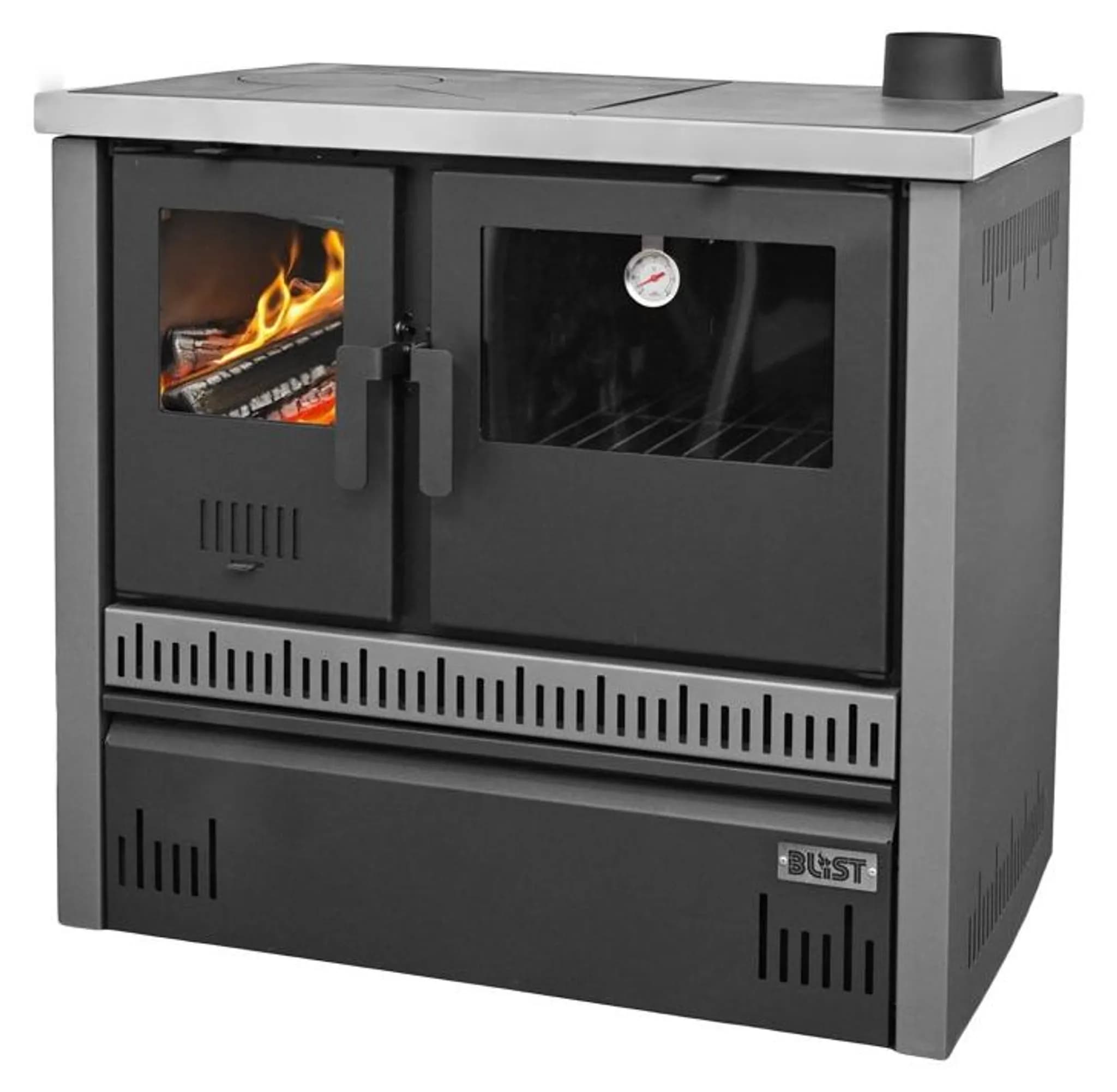 Blist Olimp 12 Holzherd mit Backofen 11–15 kW