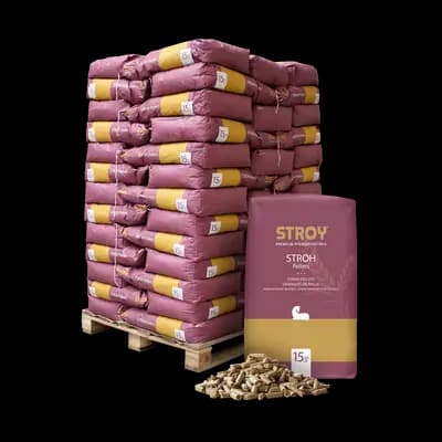 STROY Strohpellets Einstreu 975 kg (65 x 15 kg)