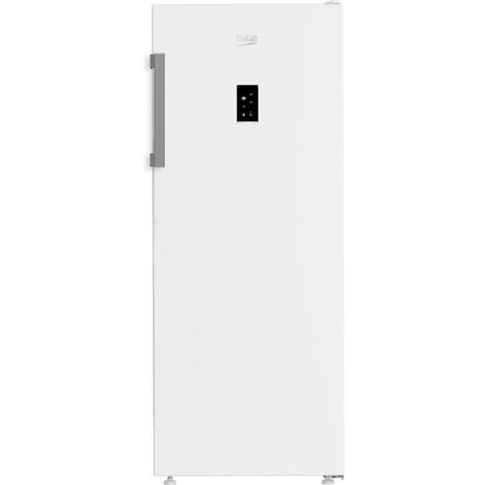 Congélateur armoire pose libre – BEKO – B3RFNE274W – Classe E – 220 L – Autonomie : 13 h – 75,4 x 59,7 x 151,5 cm – Blanc - L