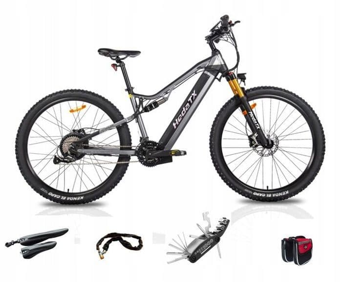 HEDATX TX19 Vélo Électrique – 1000W – Batterie Amovible 48V-19.2Ah – 27 Vitesse SHIMANO – Autonomie: 65 – 90km – Roue 29’ - M
