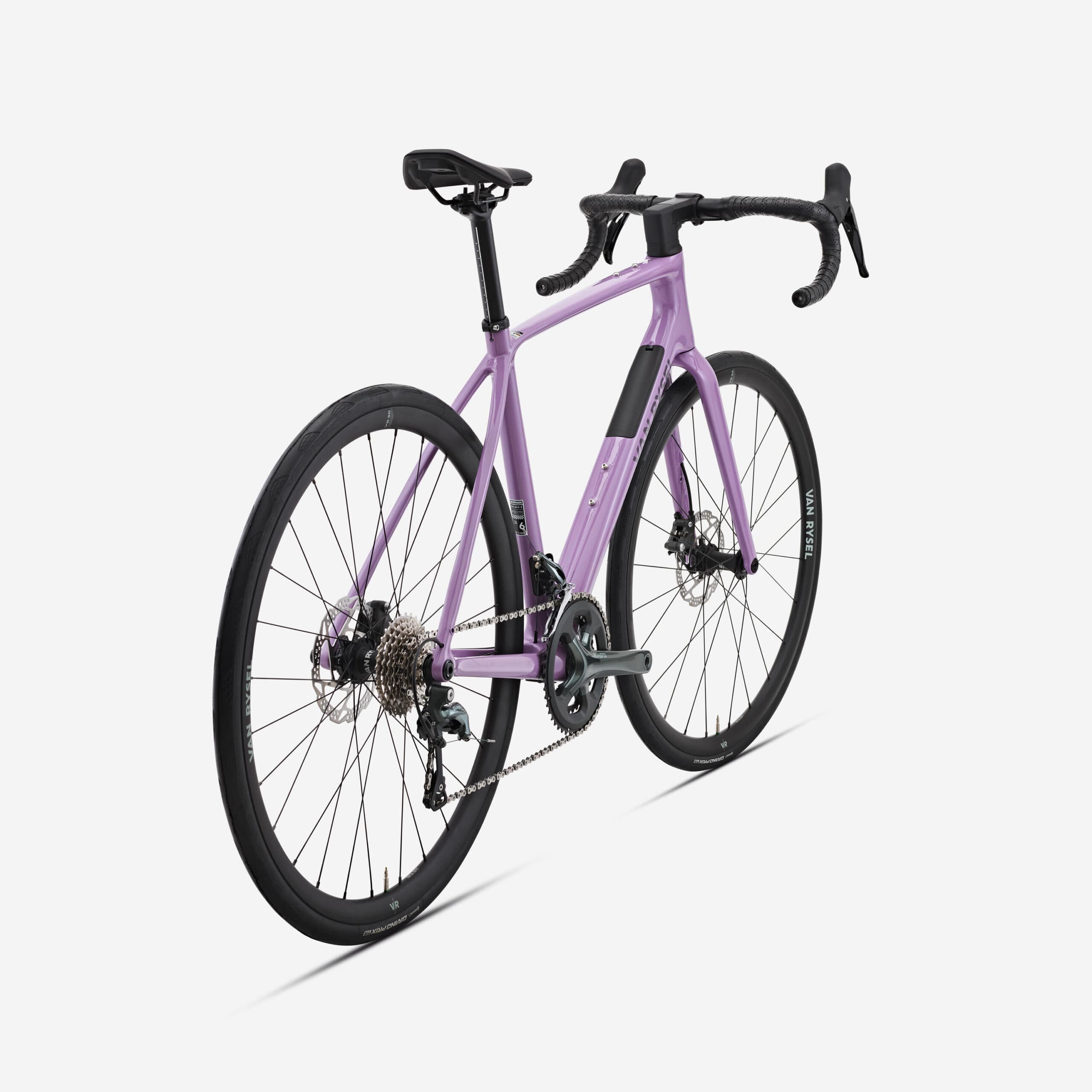 Vélo de route carbone Shimano Tiagra 2x10v, EDR CF violet - XL