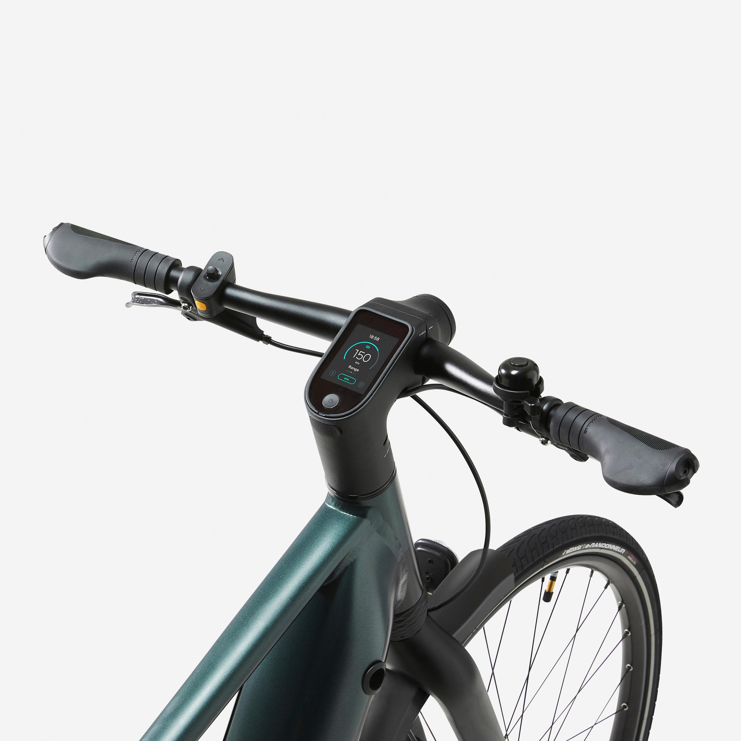 VELO VILLE ELECTRIQUE A MOTEUR AUTOMATIQUE OWURU CADRE HAUT LD 920 E - M