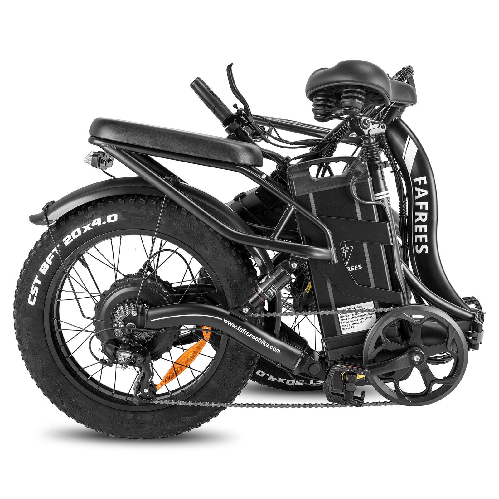 Vélo électrique pliant Fafrees F20 X-MAX, batterie 48 V 30 Ah - XL
