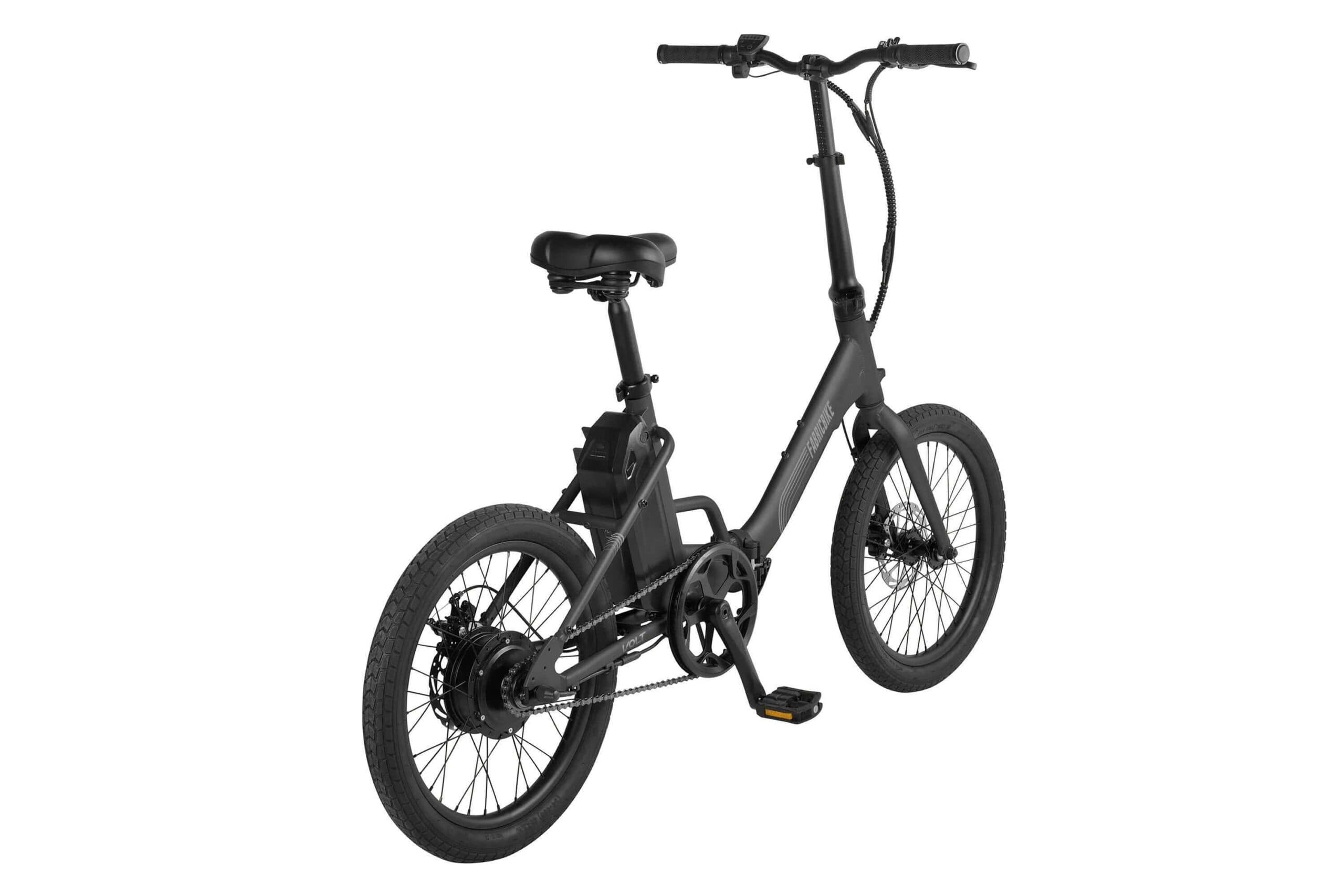 Fabricbike Volt – Vélo électrique pliable 20″ Aluminium. Black Plus - Standard