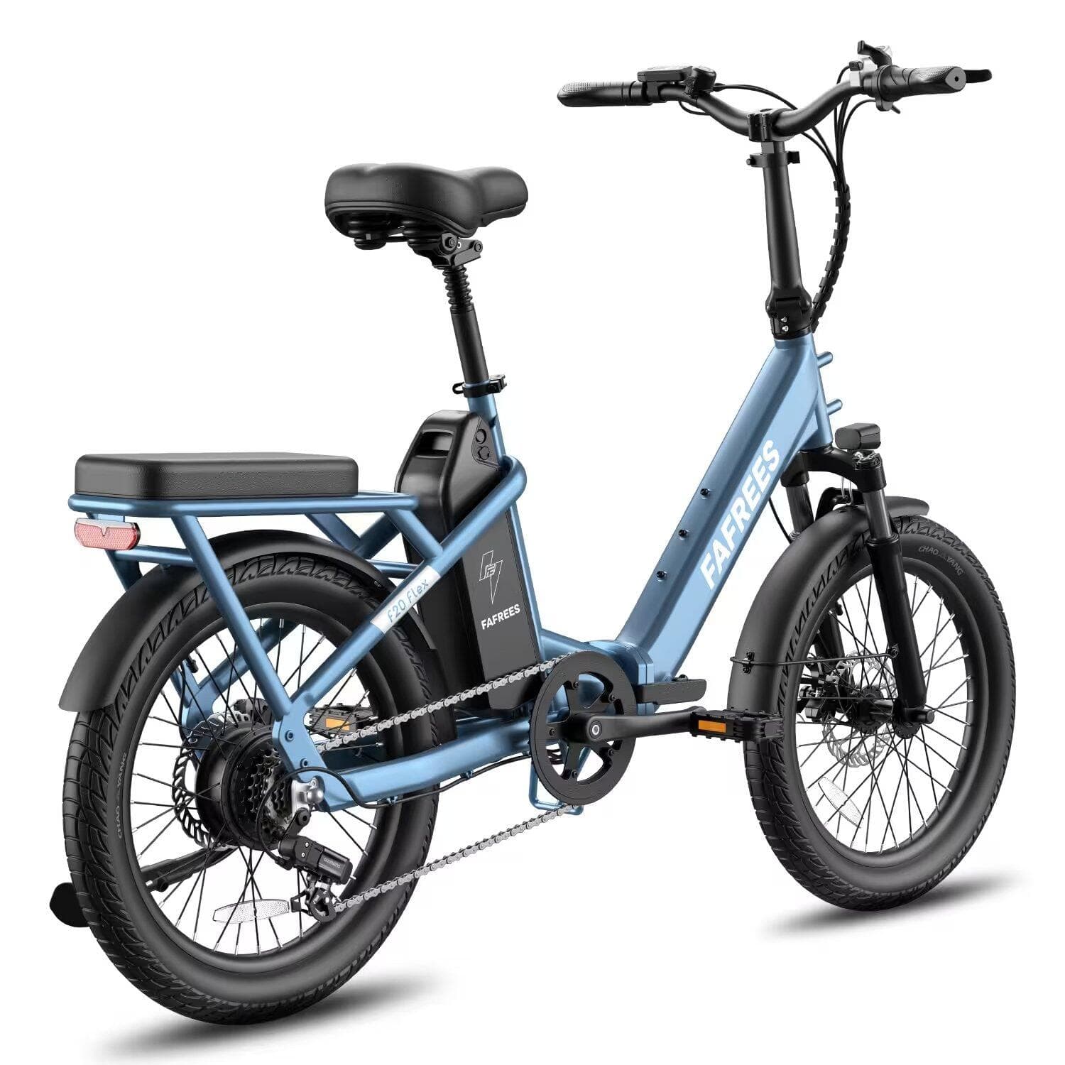 Adulte Ville Vélo Électrique Pliable Entrée Basse Capteur Couple 20Ah F20 Flex - M