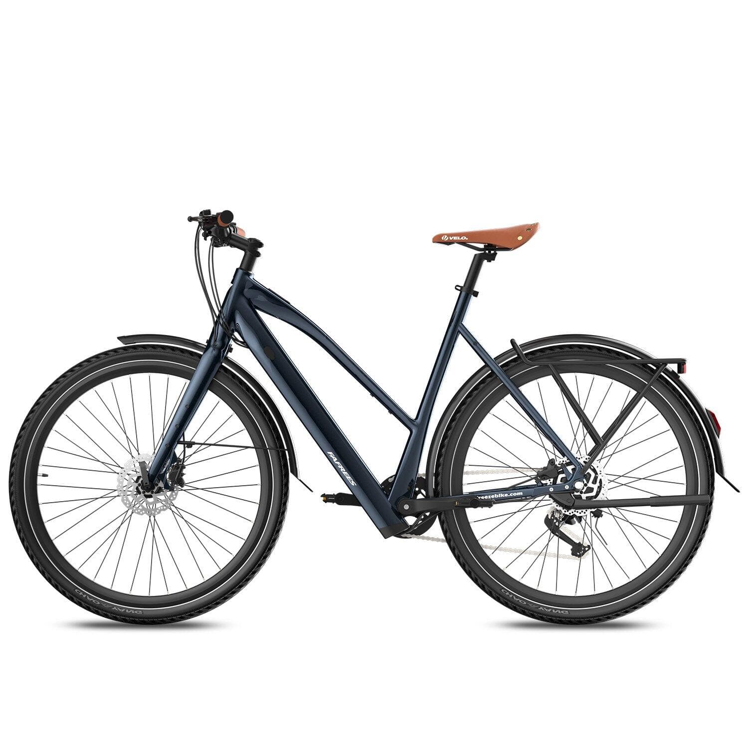 Vélo électrique adulte F700W, moteur 250W, batterie 36V 10Ah, 9 vitesses, 25km/h - M