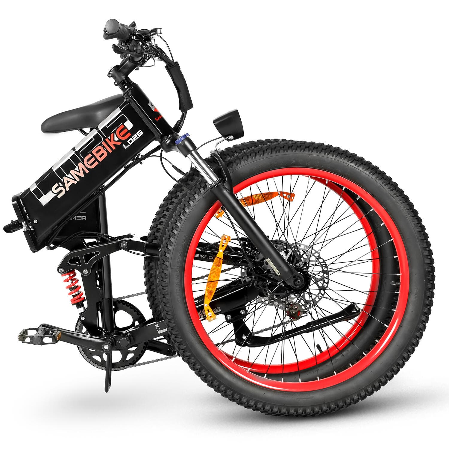 Vélo électrique SAMEBIKE LO26-Plus avec batterie 48 V 15 Ah, pneus 26 pouces - S
