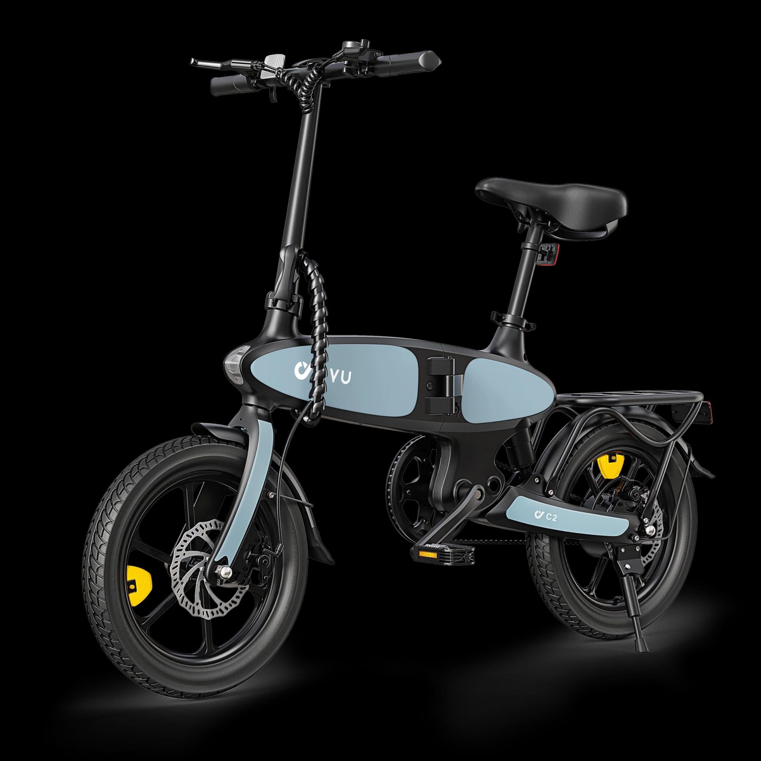Vélo électrique pliable DYU C2 16 pouces, batterie 48 V 7,5 Ah - M