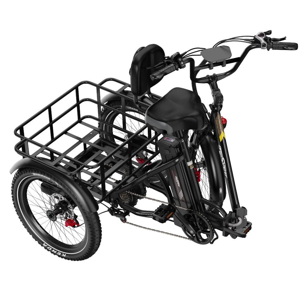 Tricycle électrique ONESPORT OT30 PRO batterie 48 V 18 Ah - L