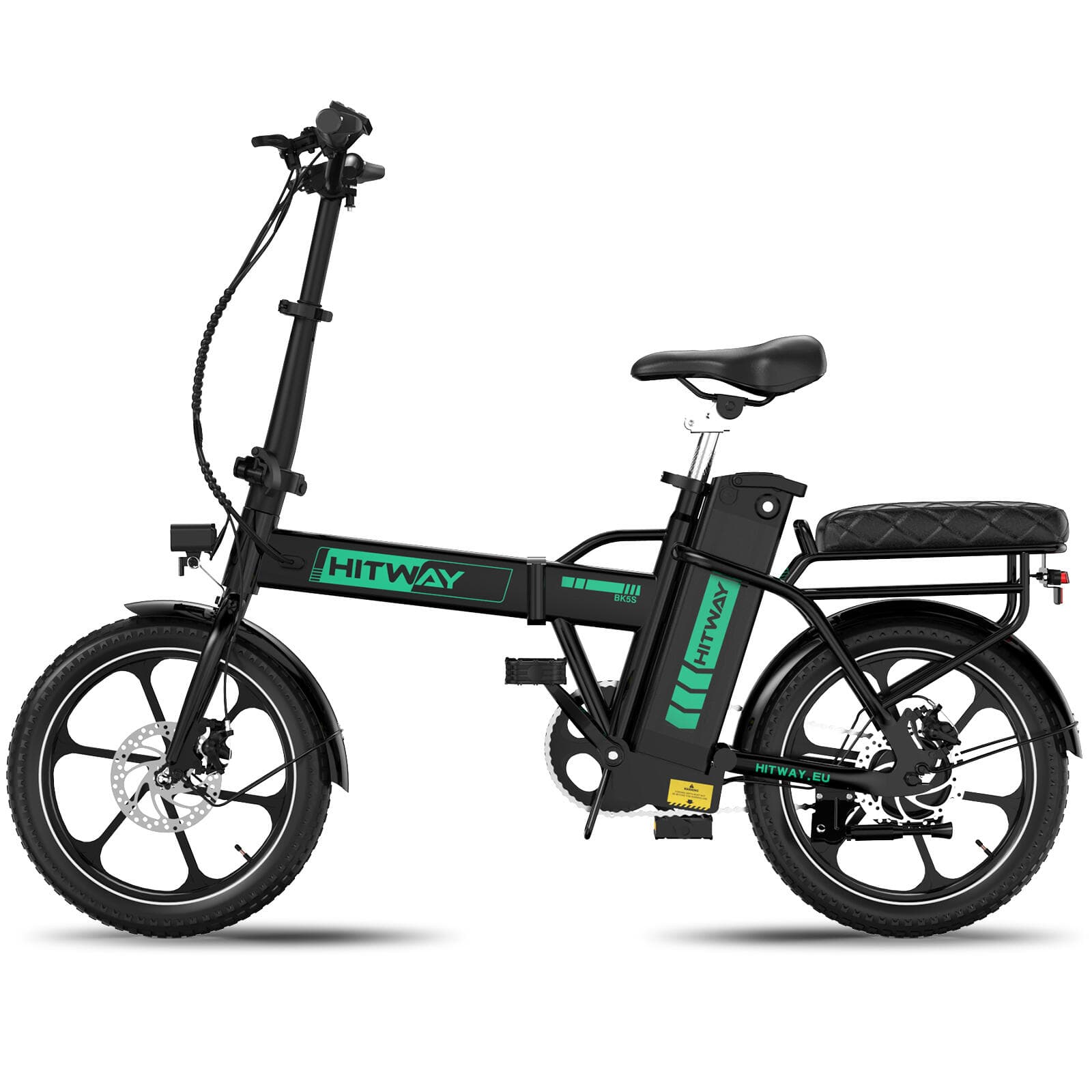 Vélo électrique pliant 16″ 13ah 100km BK5 APP - Standard