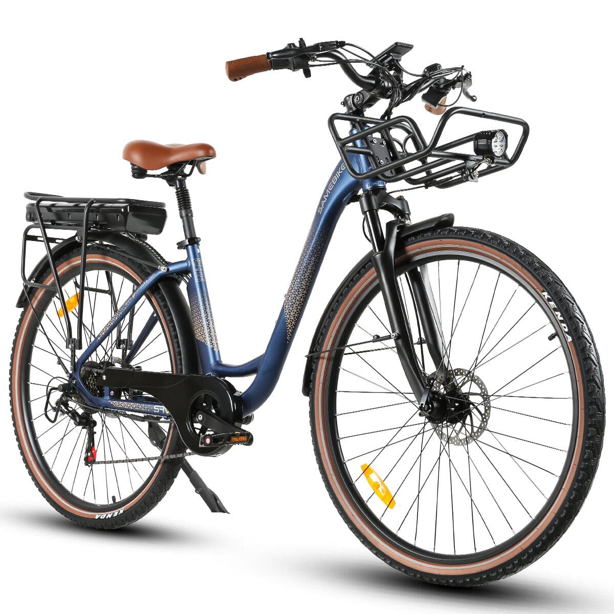 Vélo électrique Samebike RS-A07 28 pouces avec batterie 36 V 13 Ah - XL