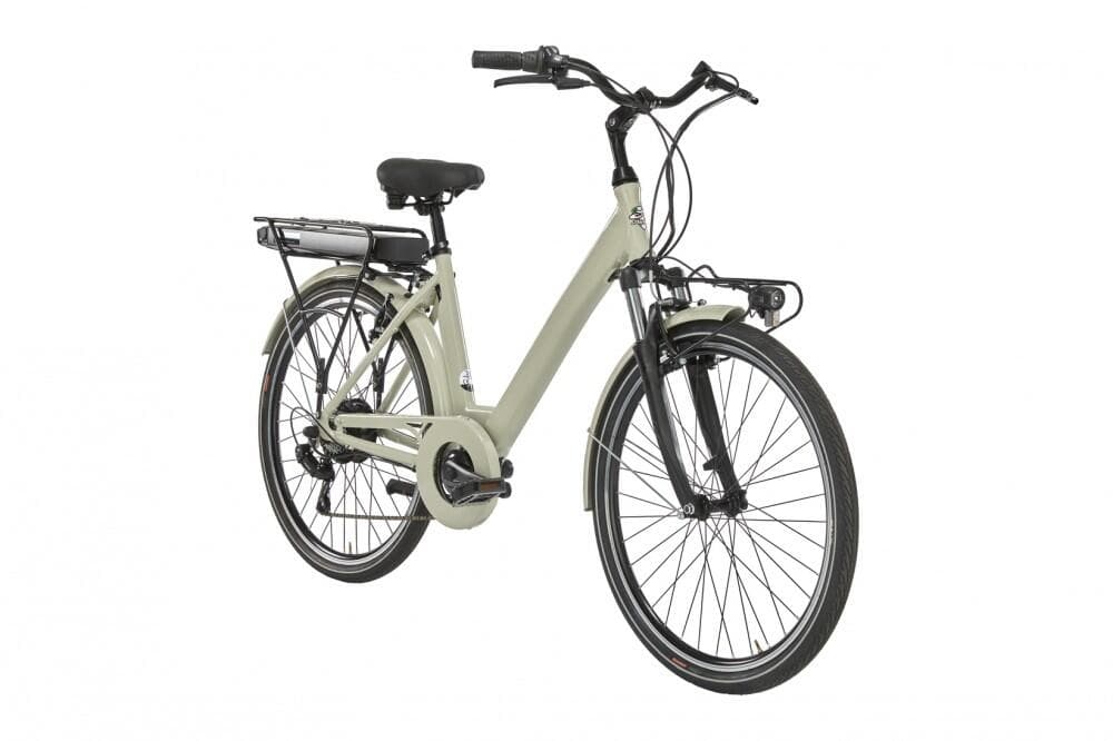 VÉLO ÉLECTRIQUE A4 AGORA 26 BEIGE - L