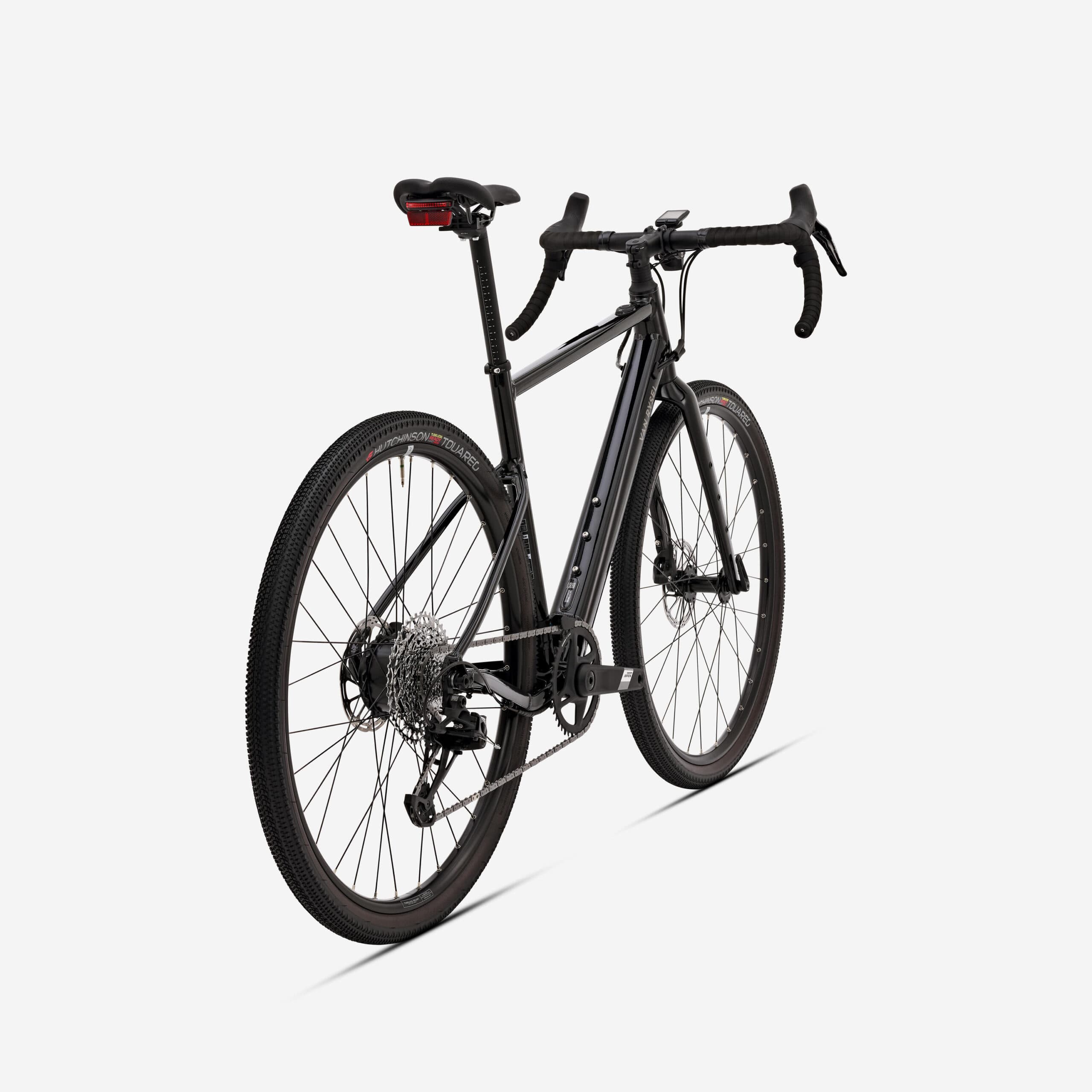 Vélo gravel électrique SRAM Apex 1x12v XPLR, E-GRVL AF HD noir - XL