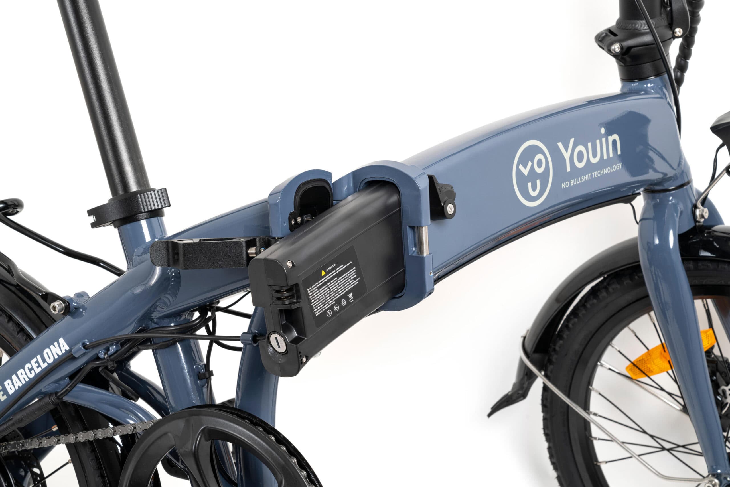 Vélo électrique pliant urbain Youin Barcelona 20″ 250W 45km - Standard