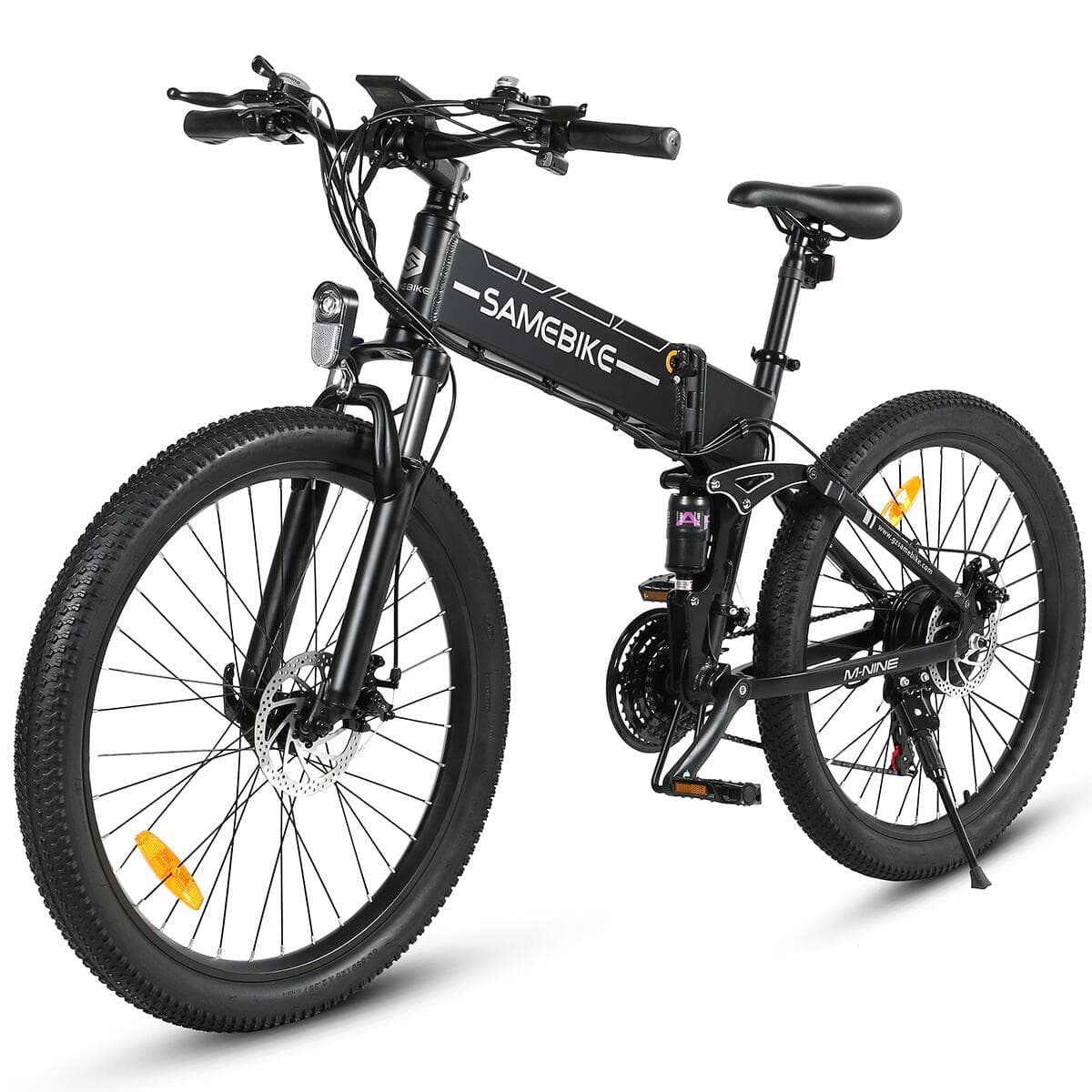 Vélo électrique pliant pour adultes SAMEBIKE LO26-II-YD avec batterie 48V 14Ah - S