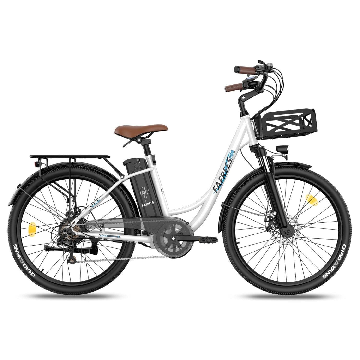 Vélo électrique FAFREES F26 Lasting 250W Batteries 36V25Ah Blanc - Standard