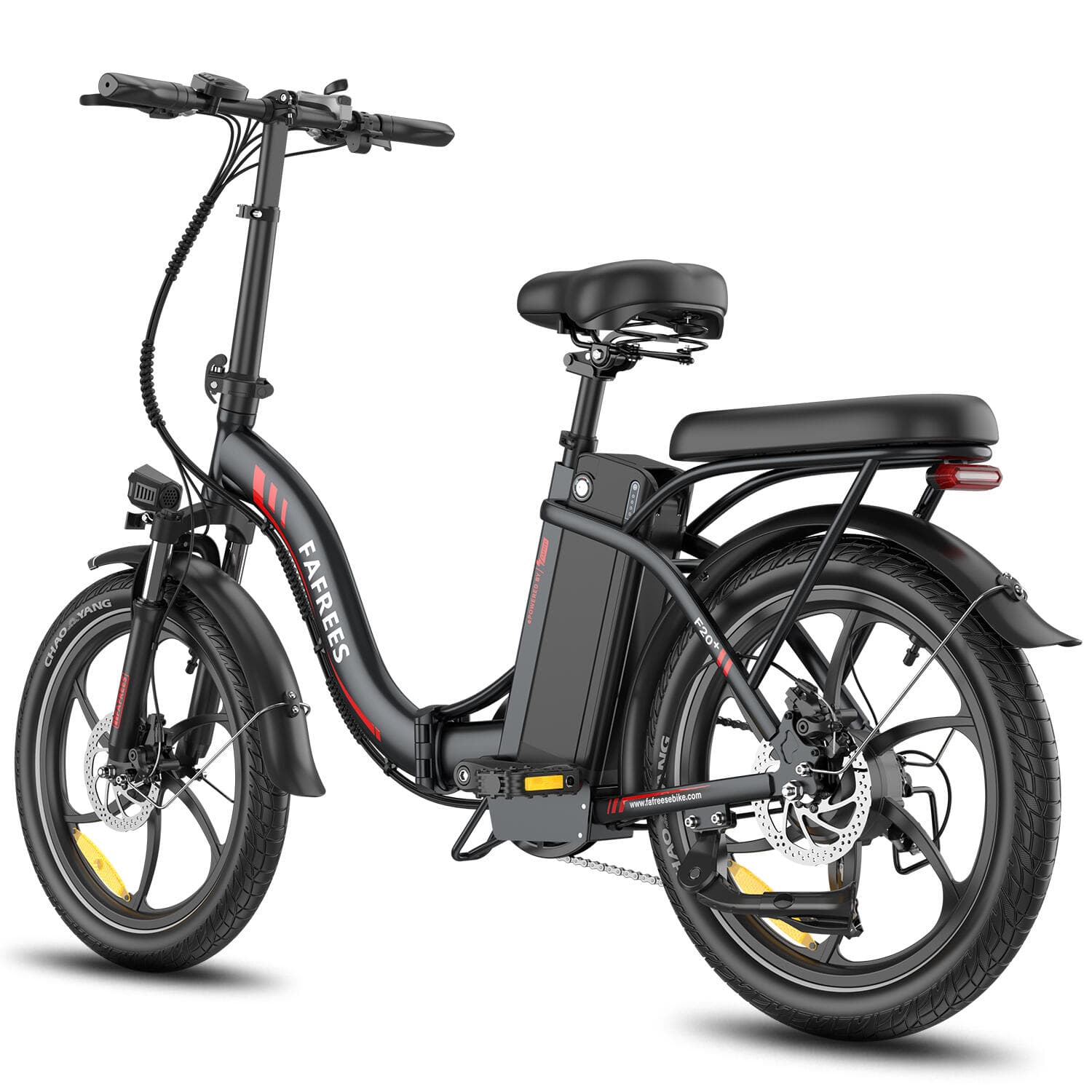 Vélo électrique FAFREES F20+ 20″ à gros pneus, batterie 20 Ah, Shimano 7 vitesse - M