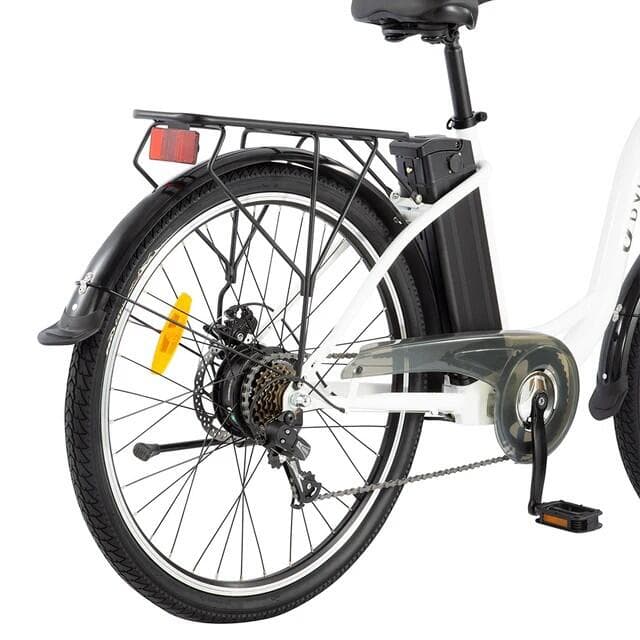 Vélo électrique DYU C6, pneus 26 pouces, batterie 36 V 12,5 Ah - XL