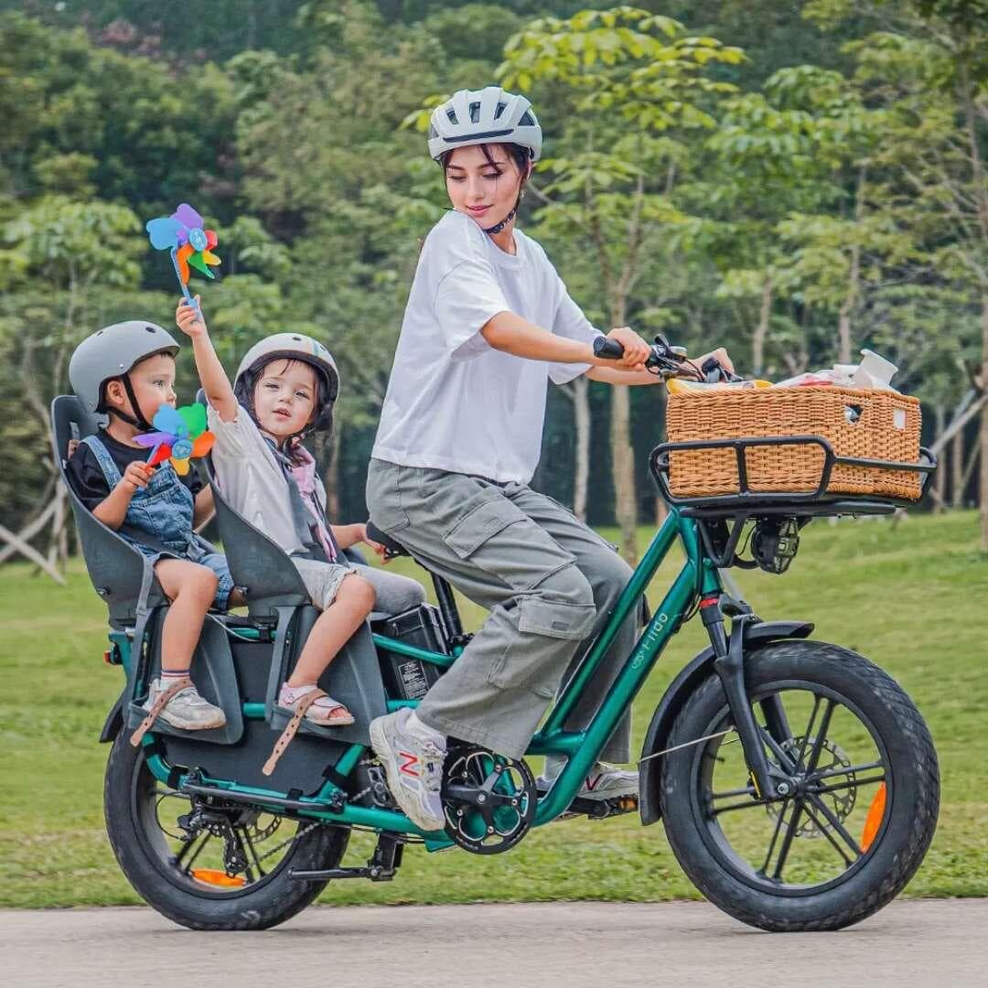 Second Life – Vélo électrique d’occasion Fiido T2 Cargo 7 V 1 000 W - XL