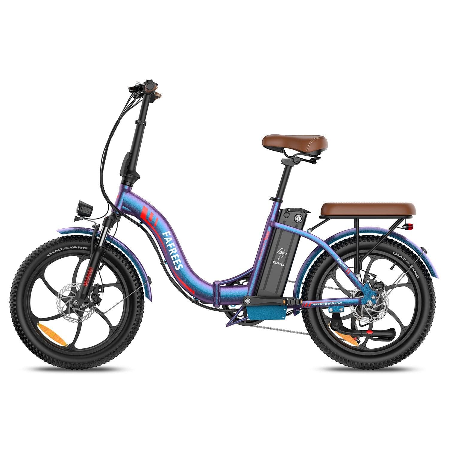 Vélo Électrique FAFREES F20 Pro 250W 36V20Ah 20″ Bleu Aurore - S