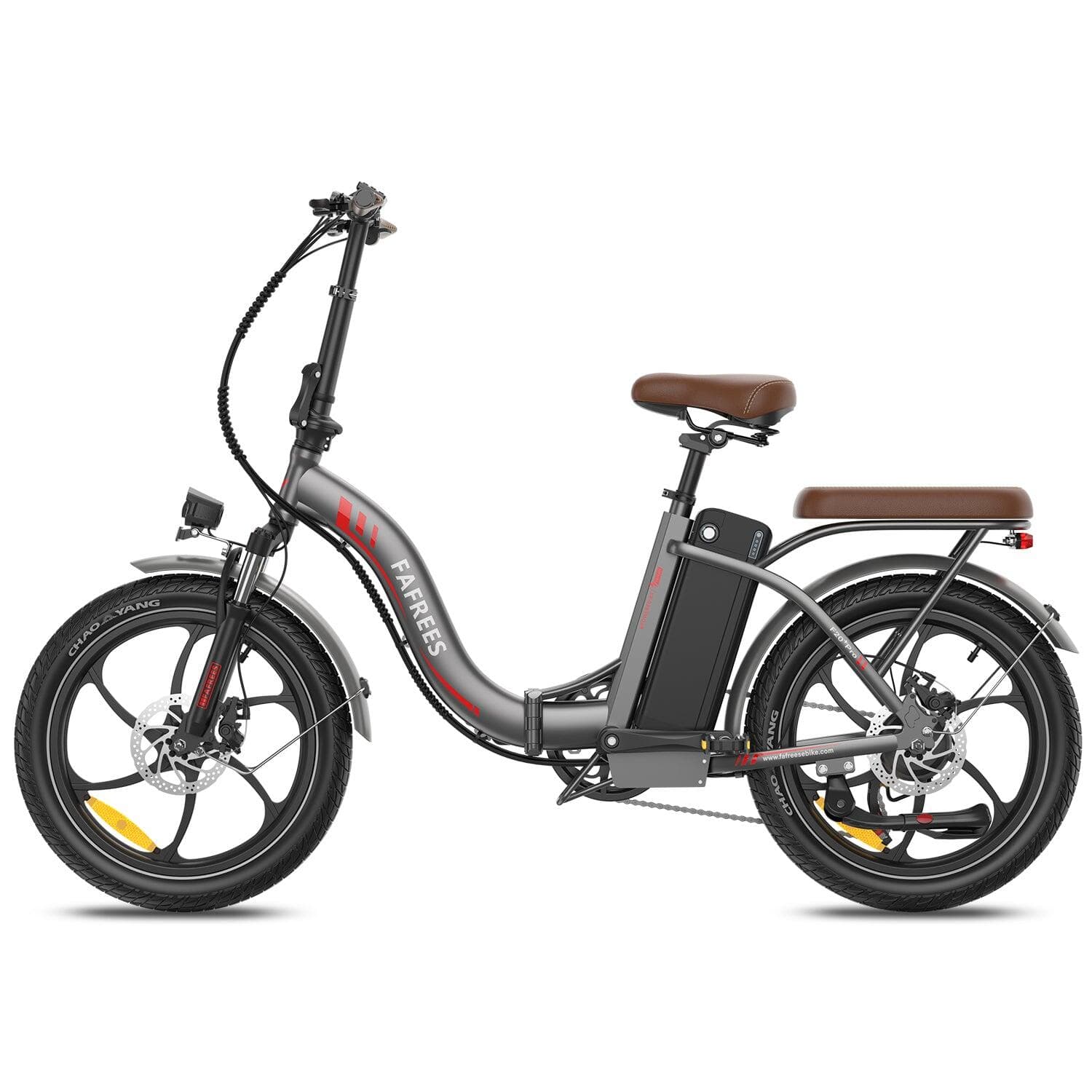 Vélo Électrique FAFREES F20+ Pro 250W 36V25Ah 20″ Gris Anthracite - S