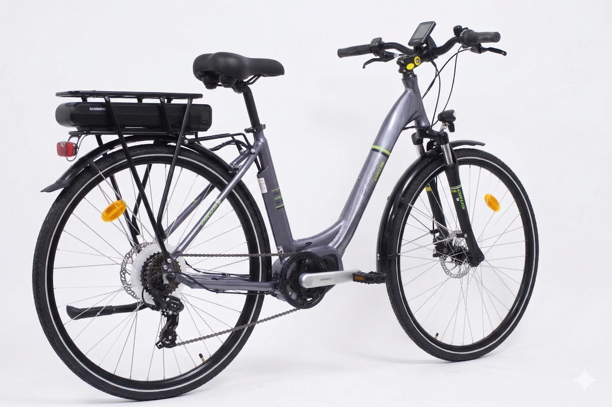Vélo électrique Denver E6000 avec moteur central Shimano E5000 - Standard