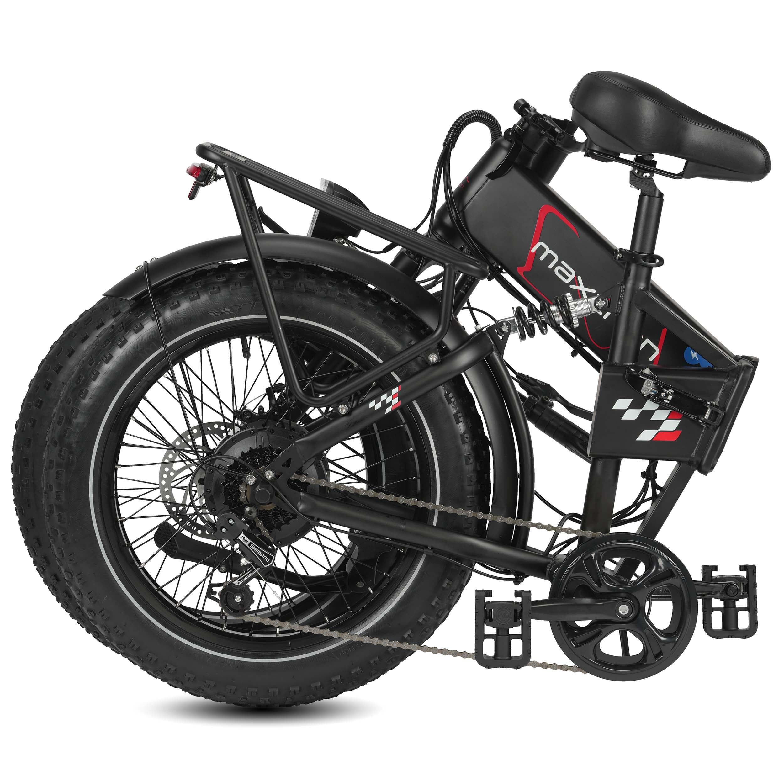 Polaris Vélo Électrique Pliant 20×4.0 Fat Bike 48V 13Ah Shimano 7 Vitesses - L