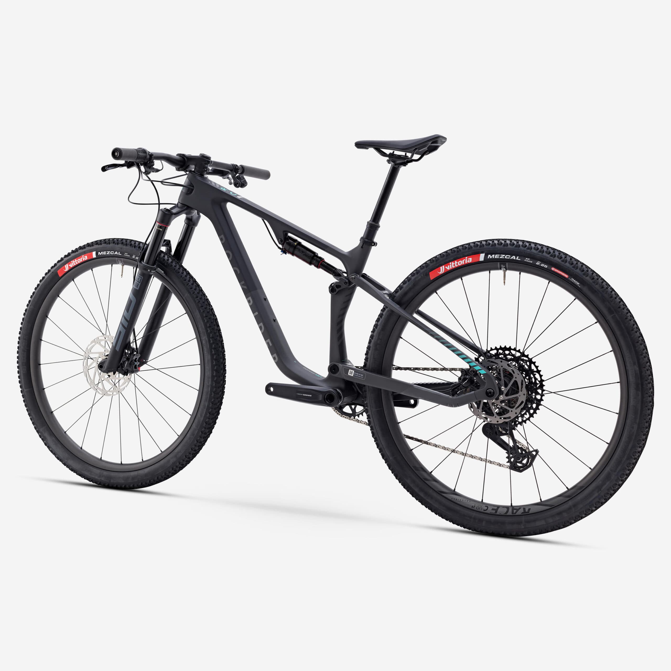 Vélo VTT tout-suspendu XC 29″ cadre carbone, RACE 940 S COMP noir - L