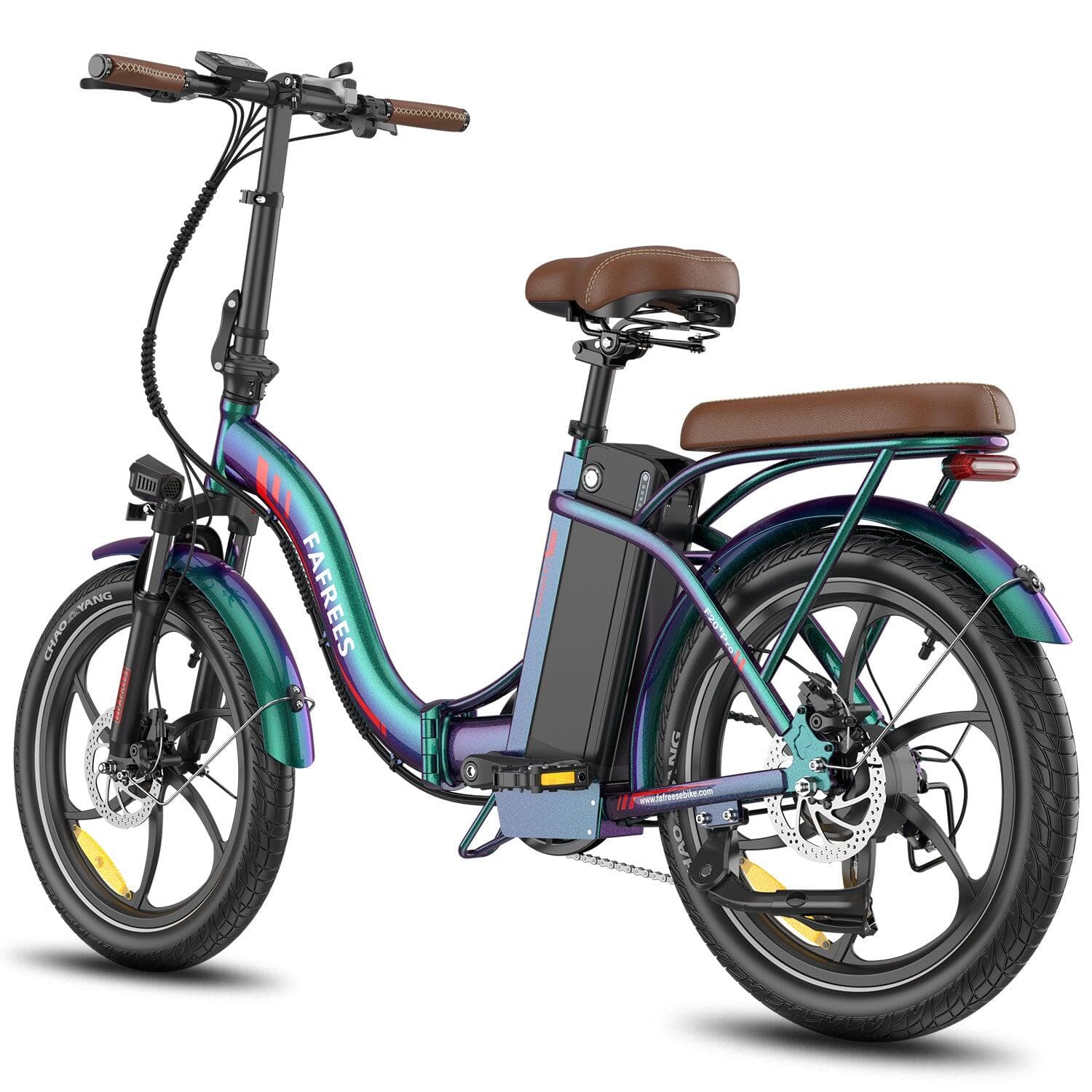 Vélo Électrique FAFREES F20+ Pro 250W 36V25Ah 20″ Vert éblouissant - L