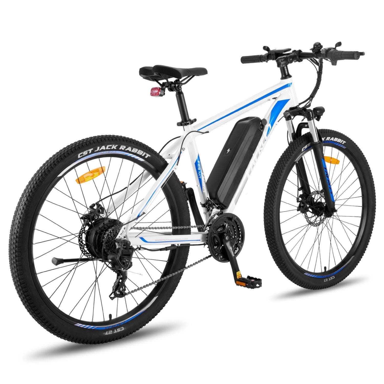 Vélo Électrique FAFREES F28 MT 250W 36V15Ah 27,5″ Blanc-Bleu - L
