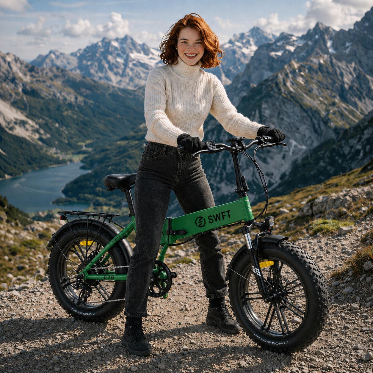 Vélo électrique pliant SWFT SD20 624Wh – roue 20″x4″ FatBike - XL
