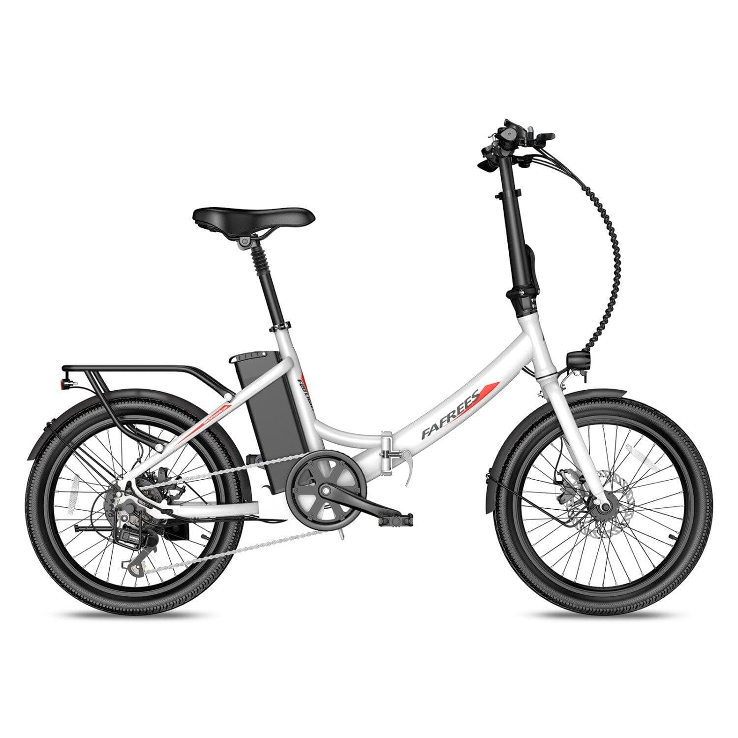 Vélo Électrique FAFREES F20 LIGHT 250W 36V20Ah 20″ Blanc - XL