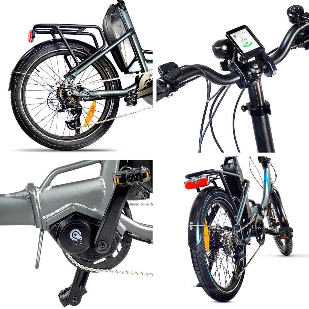 Mini PLUS | VAE pliable | Moteur Central | 100 km Autonomie | 20″ - L