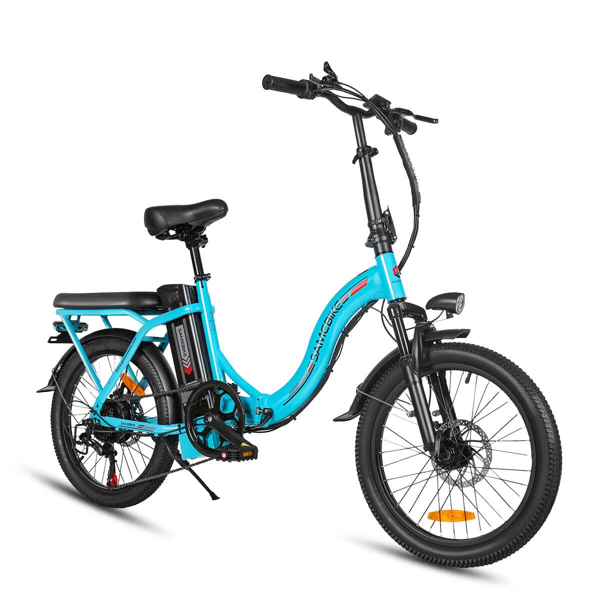 Vélo électrique pliable Samebike Cy20, 20 pouces, batterie 36 V 12 Ah - XL