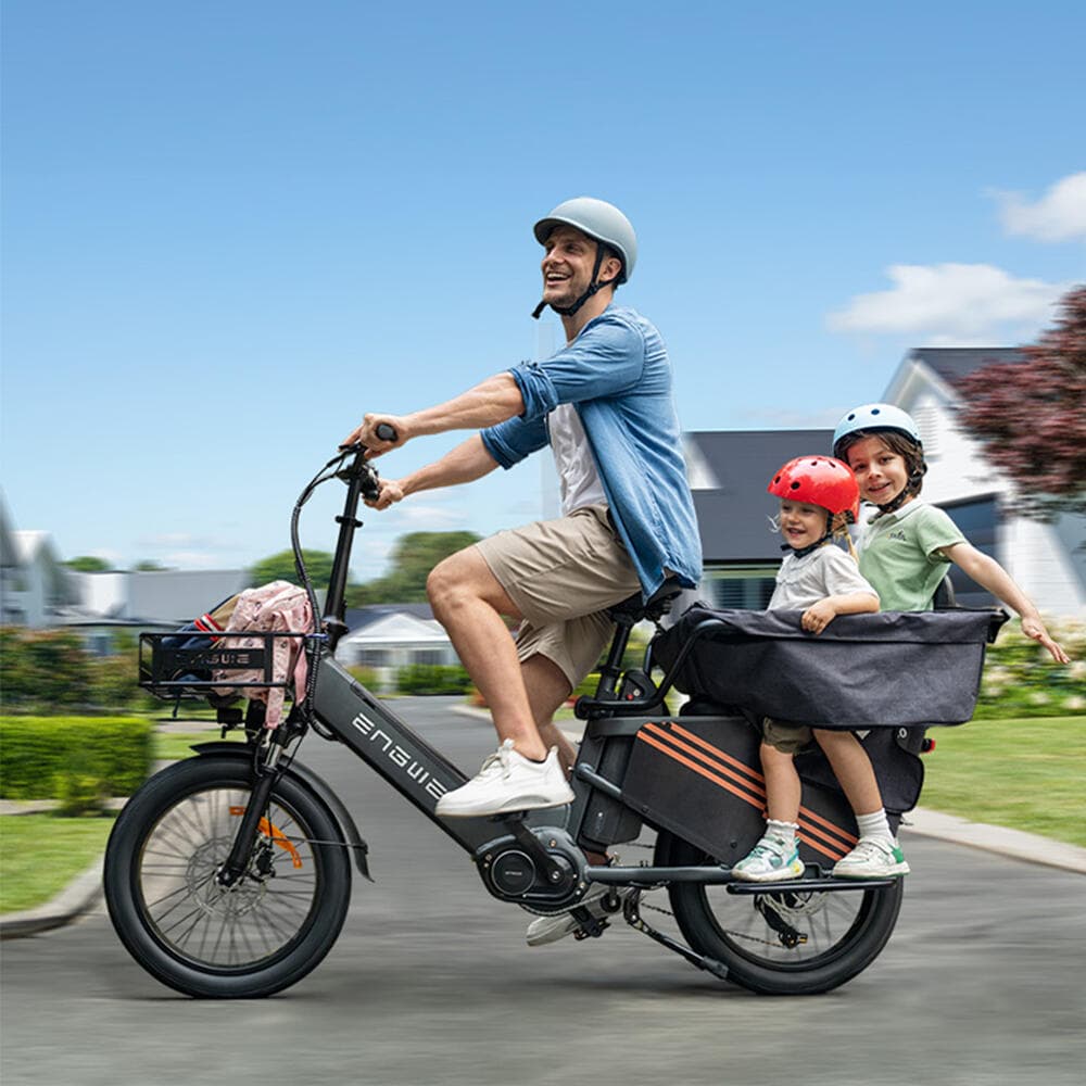 Vélo électrique ENGWE LE20 avec moteur central de 250 W,48 ​​V, 19,2 Ah - S