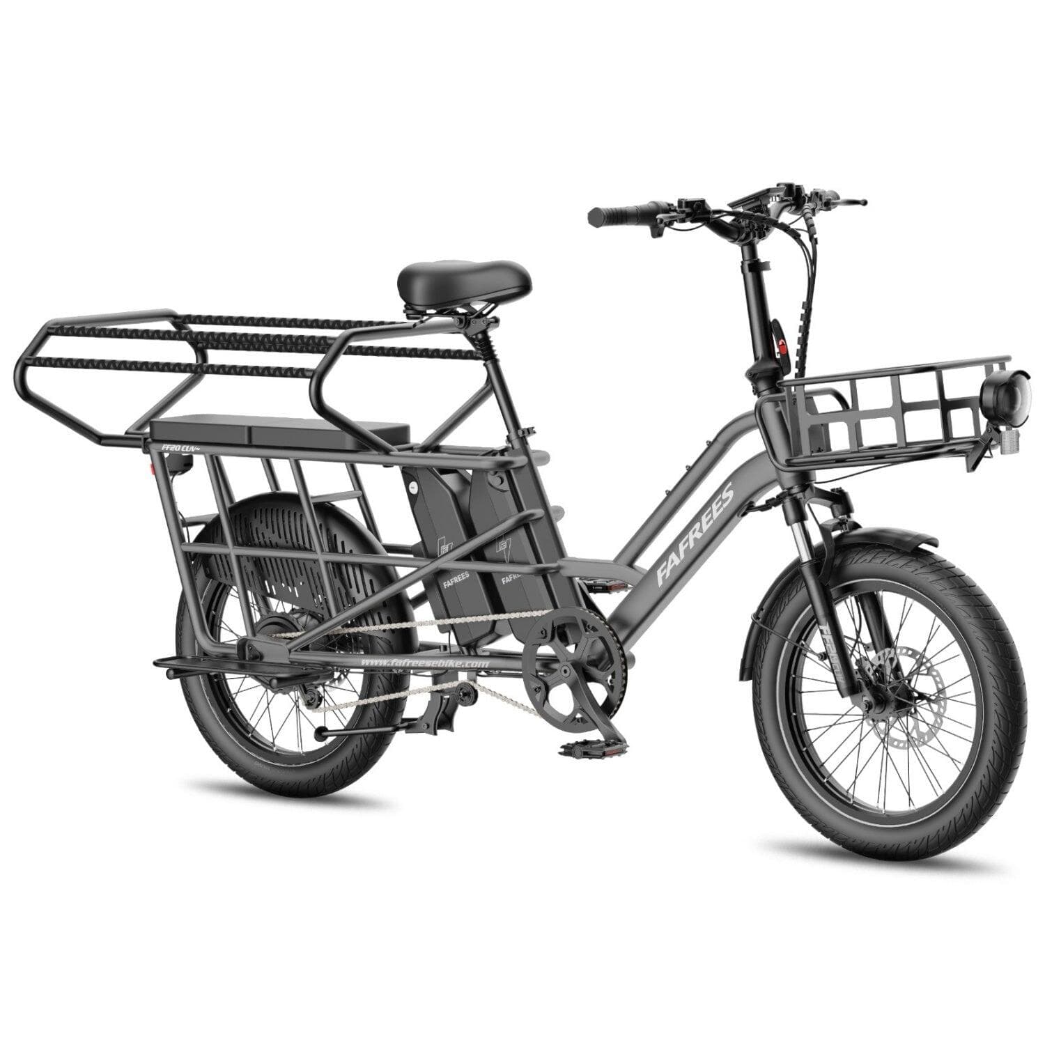 FAFREES FF20 CUV Vélo Électrique 250W 48V24Ah 20″ Freins Hydrauliques Gris - XL
