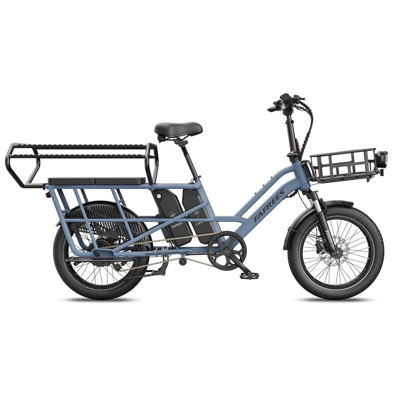 FAFREES FF20 CUV Vélo Électrique 250W 48V24Ah 20″ Freins Hydrauliques Bleu - XL