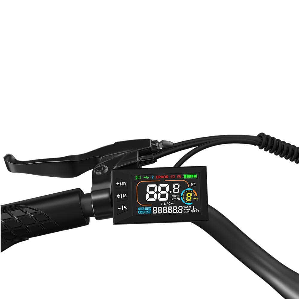 Vélo électrique PIXAR C1, batterie amovible 36 V 13 Ah, Shimano 7 vitesses - XL
